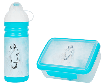 Zdravá lahev SET Biely kôň 0,7l